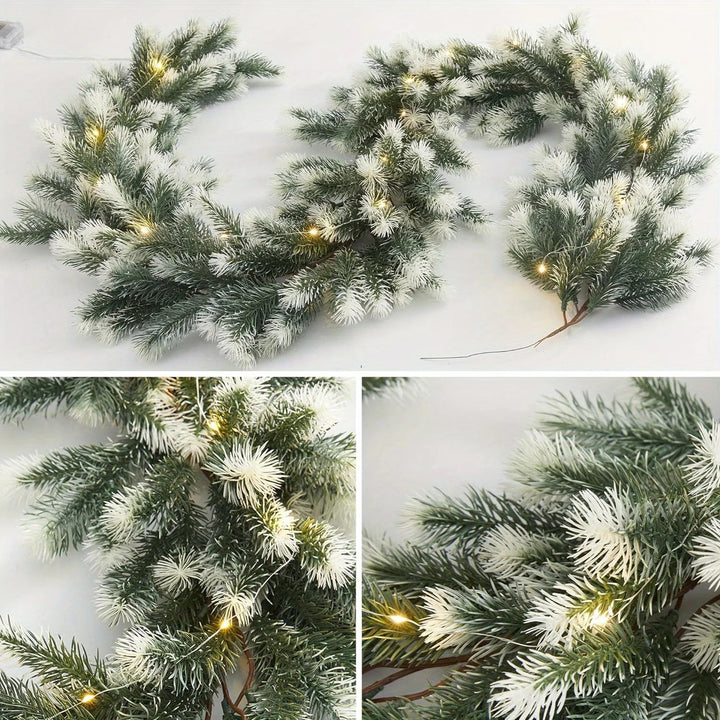 LichtLuxe | Artificial Pine Girl with LED Lights for Festive Decor 6