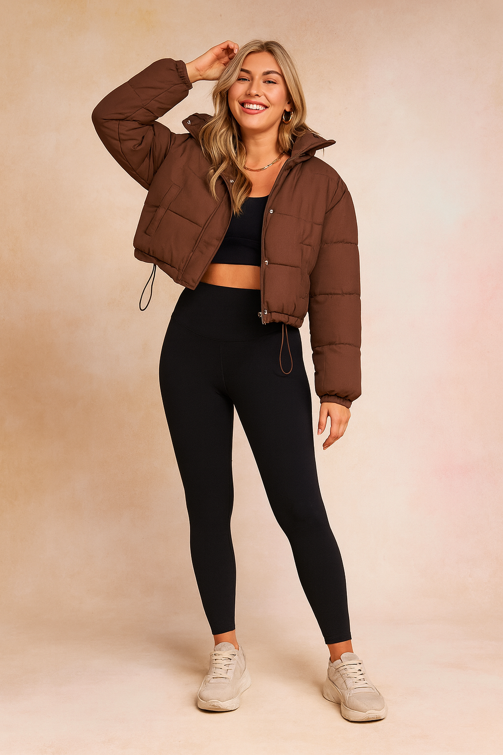 Lidia | Short quilted jacket 0