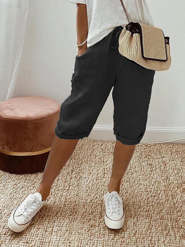 Lightweight Women's Casual Summer Shorts with Adjustable Drawstring for Comfortable Style 4