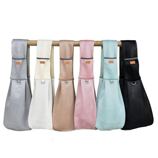 Lightweight and breathable crossbody bag for dogs 6