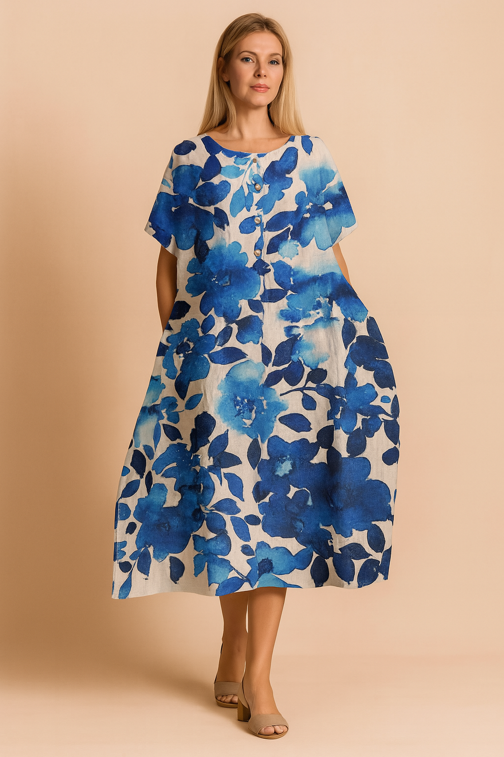 Lottie | Flowy Floral Boho Dress 10