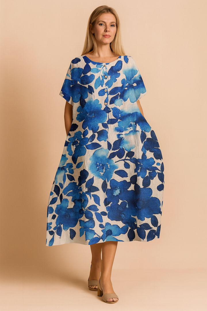 Lottie | Flowy Floral Boho Dress 10
