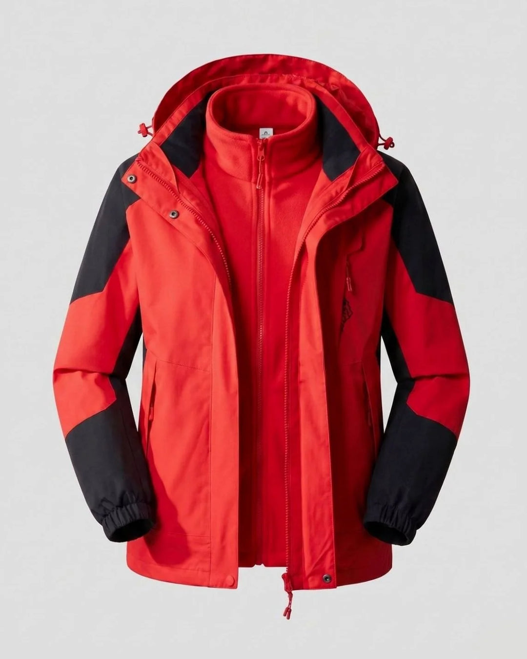Luisa | Damen Wasserdichte Outdoor-Jacke mit Kapuze Atmungsaktiv Zweilagig 15