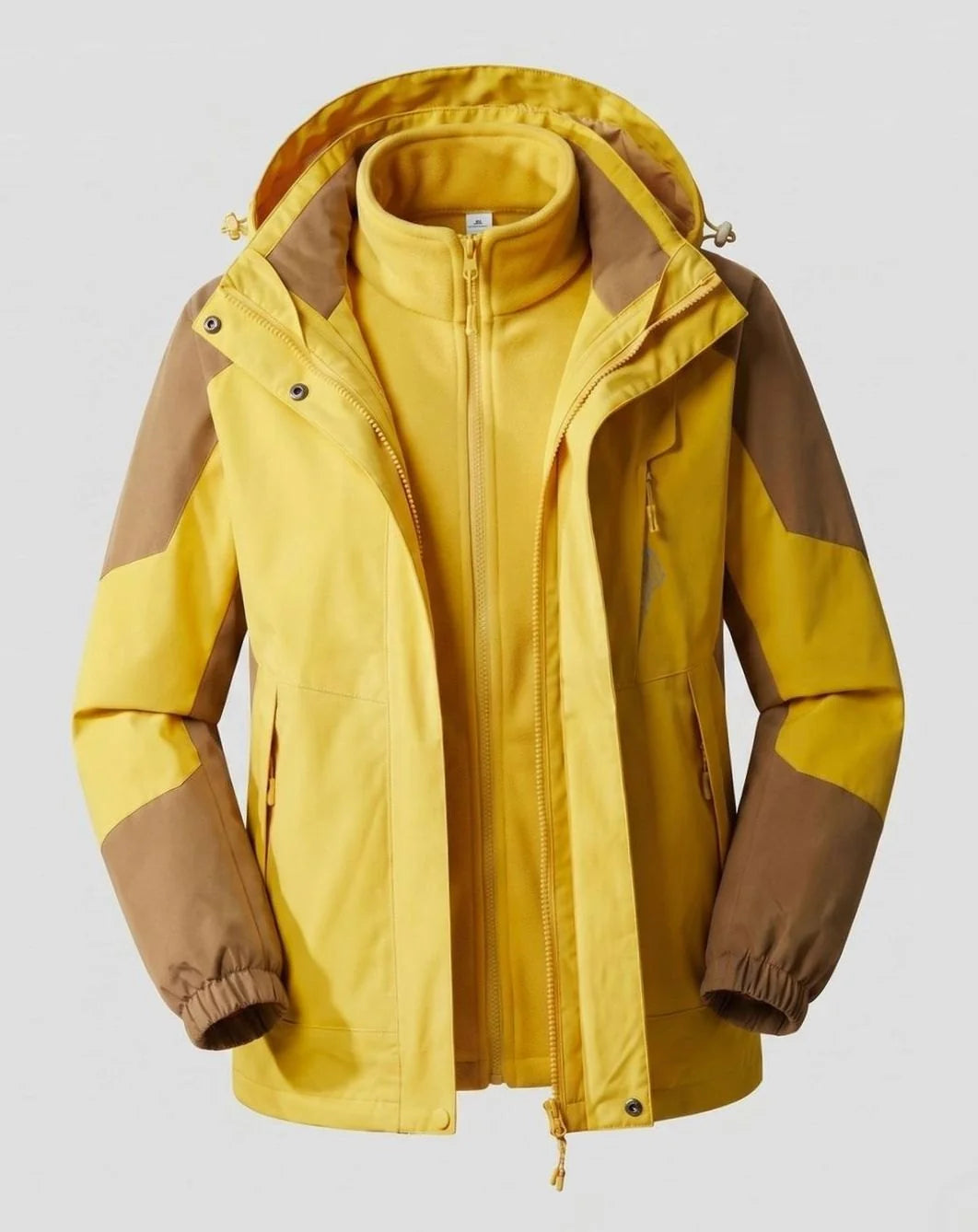 Luisa | Damen Wasserdichte Outdoor-Jacke mit Kapuze Atmungsaktiv Zweilagig 25
