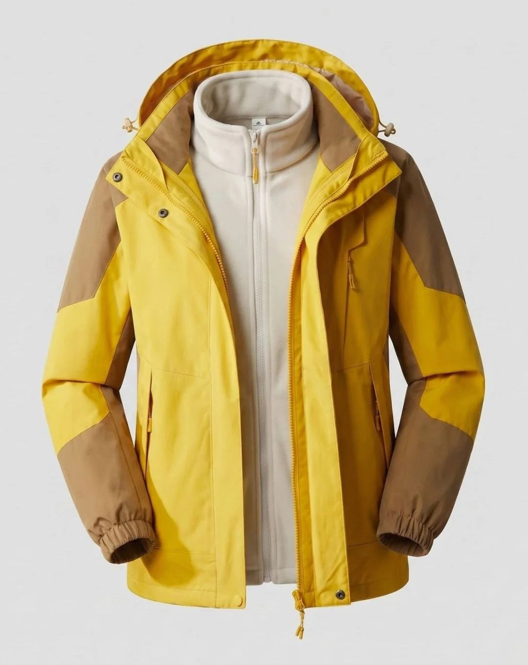 Luisa | Damen Wasserdichte Outdoor-Jacke mit Kapuze Atmungsaktiv Zweilagig 5