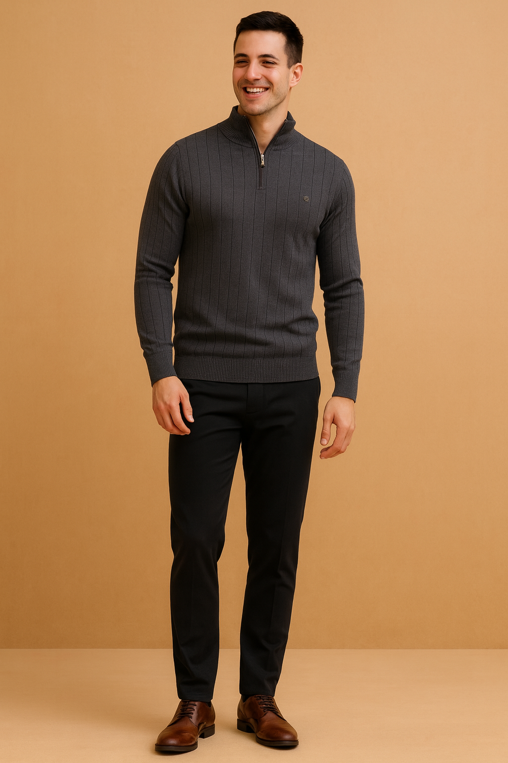 Lukjan | Zipper Sweater with a Sophisticated Style 1
