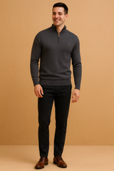 Lukjan | Zipper Sweater with a Sophisticated Style 1
