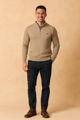 Lukjan | Zipper Sweater with a Sophisticated Style 3