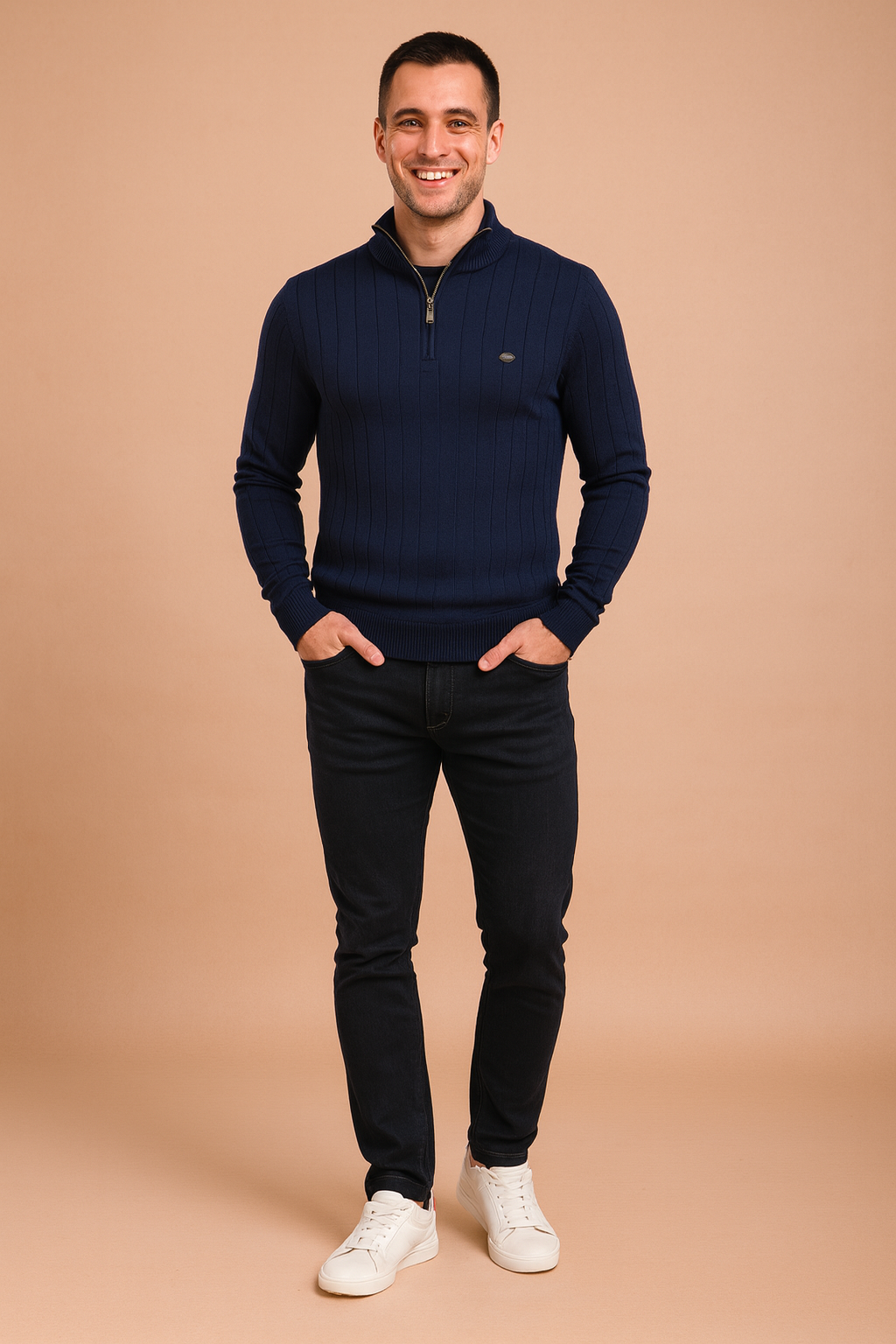 Lukjan | Zipper Sweater with a Sophisticated Style 4
