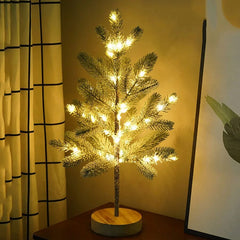 LumiPine – Pre-Lit LED Christmas Tree Lamp with Warm White Glow 2