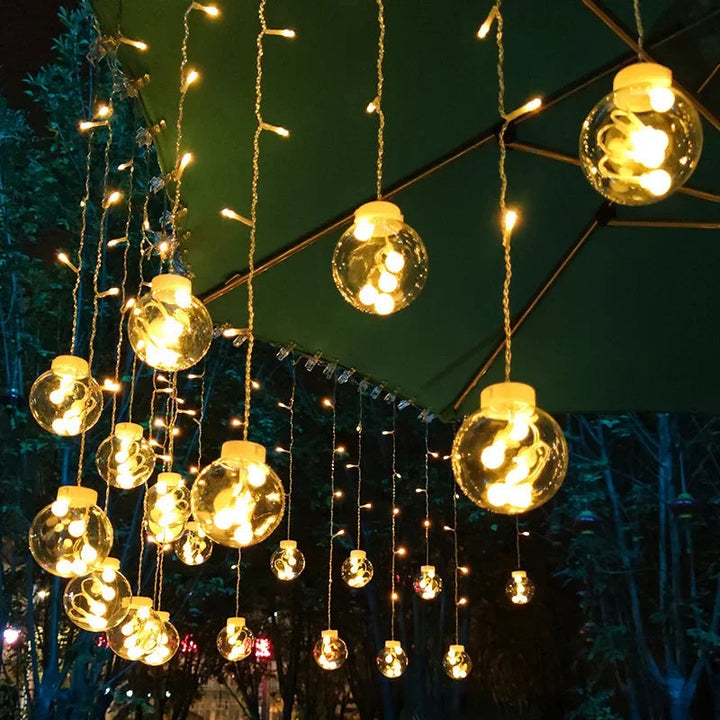 LumiSphere – Decorative Solar LED String Lights for Outdoor Ambience 2