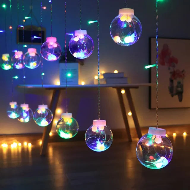 LumiSphere – Decorative Solar LED String Lights for Outdoor Ambience 5