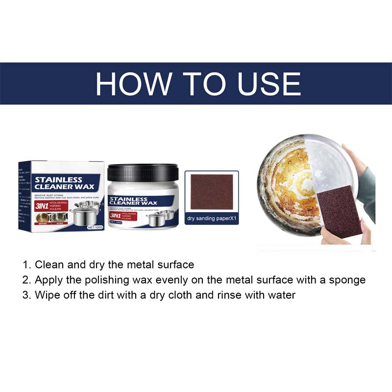 LustreClean | Stainless Steel Cleaning Paste 6