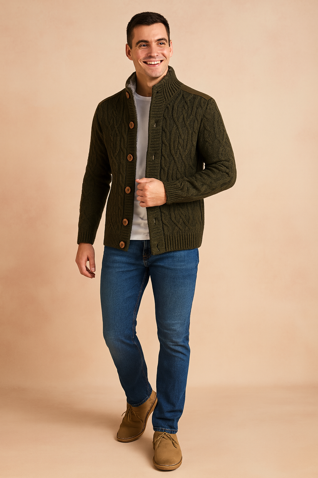 Lutwin | Classic Cardigan for Cold Days 2
