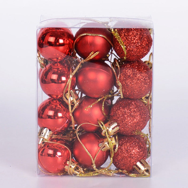 LuxeSpheres | Velvety-Soft Decorative Christmas Balls 5