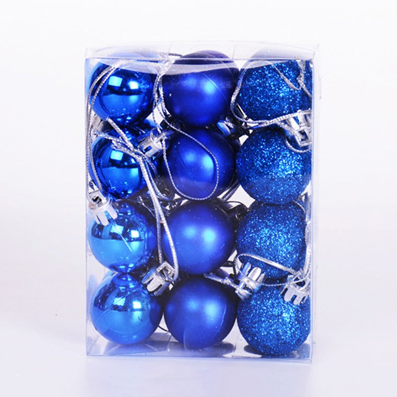 LuxeSpheres | Velvety-Soft Decorative Christmas Balls 6