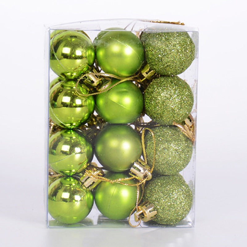 LuxeSpheres | Velvety-Soft Decorative Christmas Balls 8