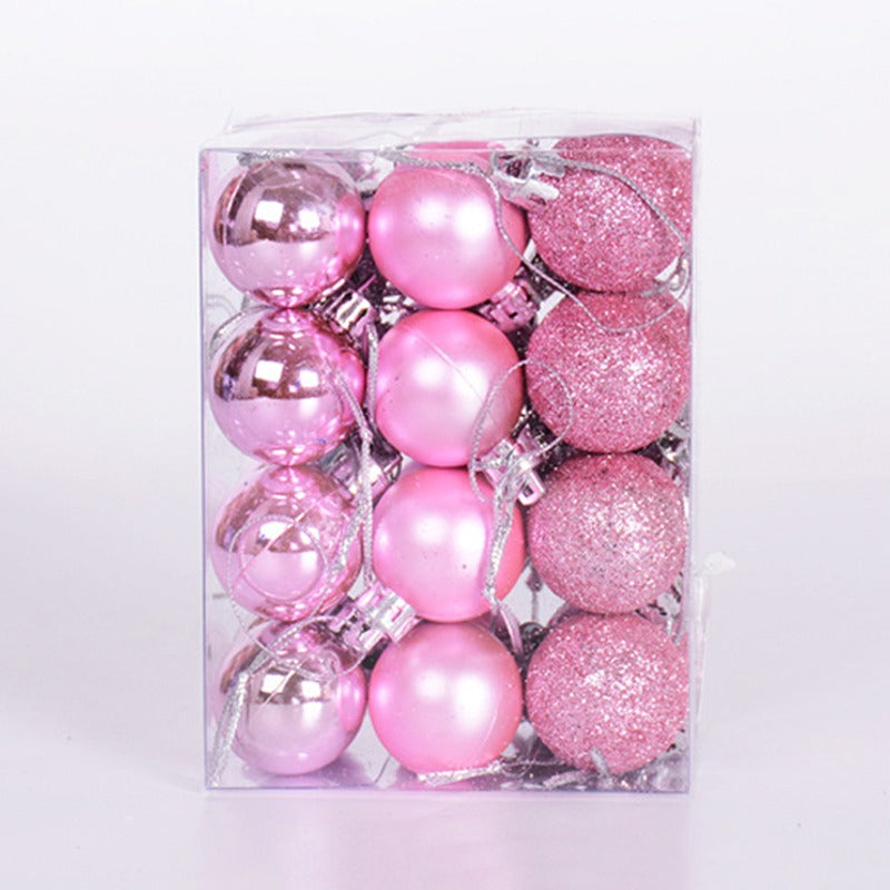 LuxeSpheres | Velvety-Soft Decorative Christmas Balls 9