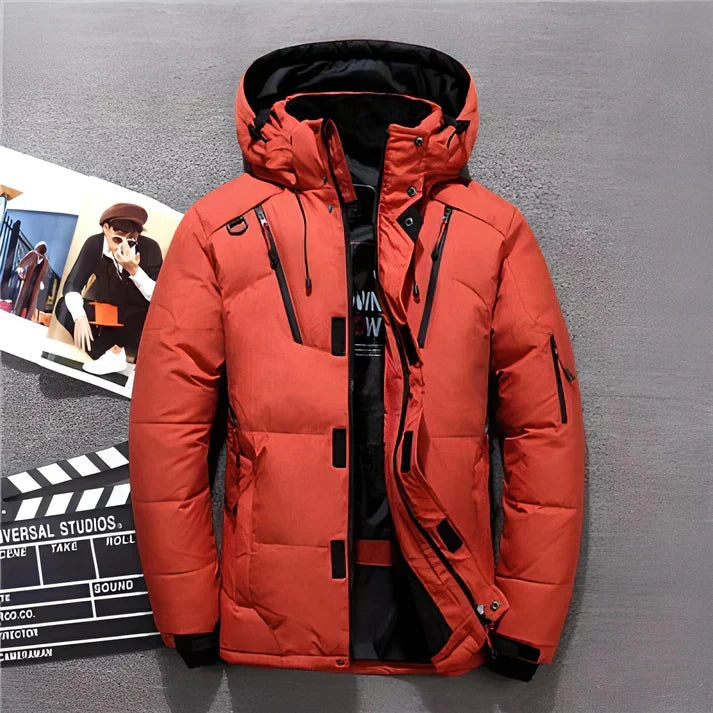 Luxuriöse Daunenjacke 0