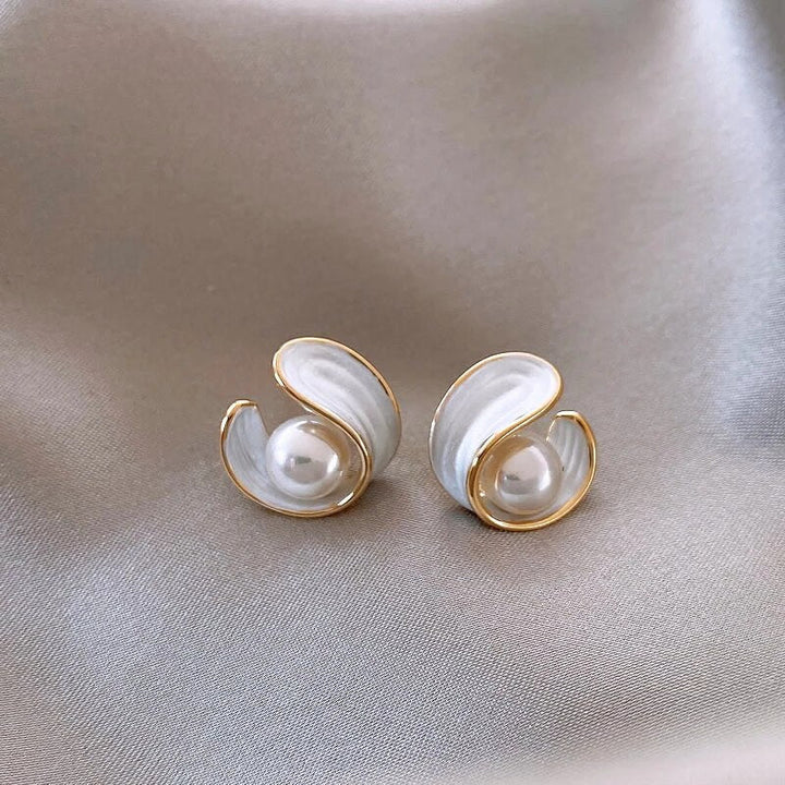 Luxurious Opal Pearl Earrings – Elegant Jewelry for Women 2