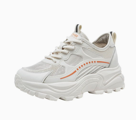 Maeve – Platform Sneakers – Breathable Mesh & Stylish Elevation 1