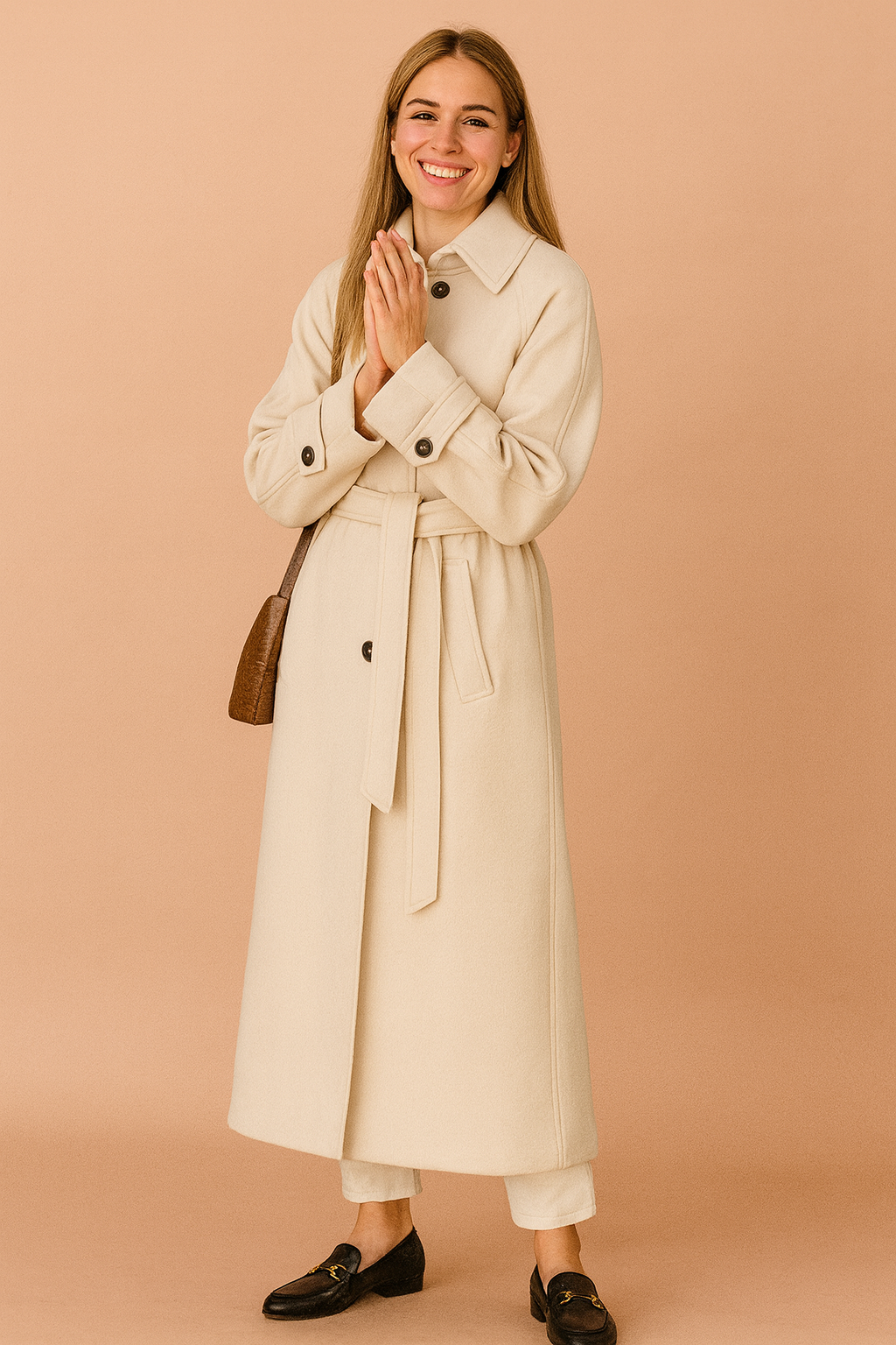 Malinam | Long Elegant Women's Coat 1