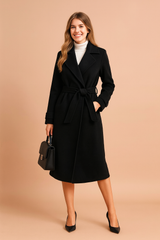 Marcella | Trench Coat with Contrast Trim 0