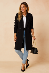 Marika | Classic double-breasted coat 2