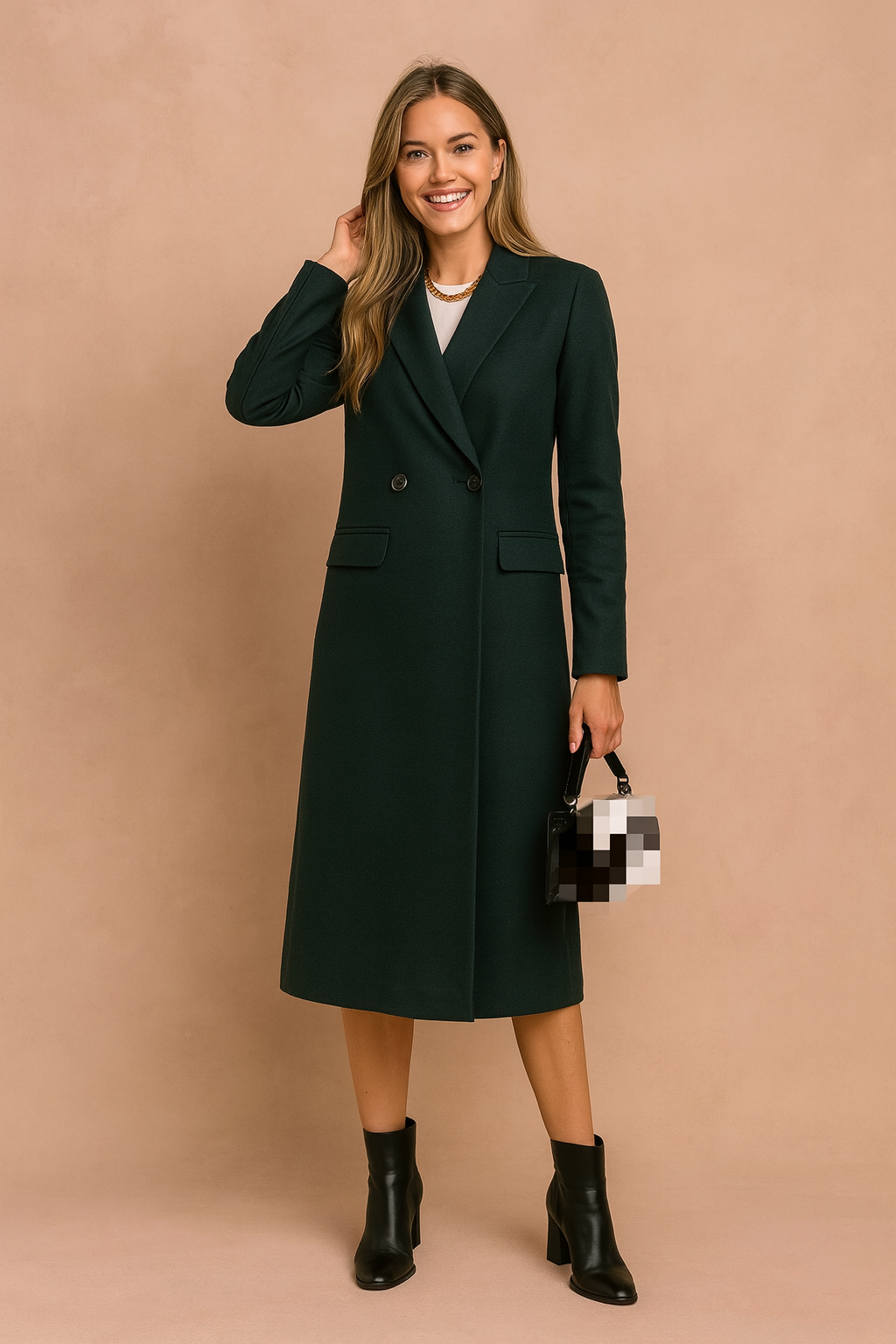 Marika | Classic double-breasted coat 3