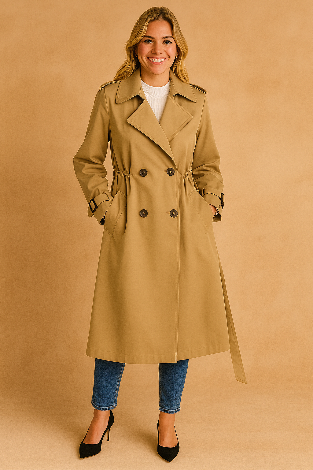 Marissa | Long Autumn Coat for Women 0