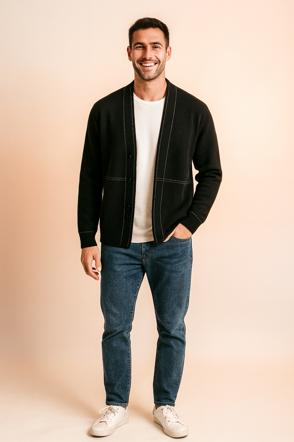 Mark | Split Front Cardigan 2