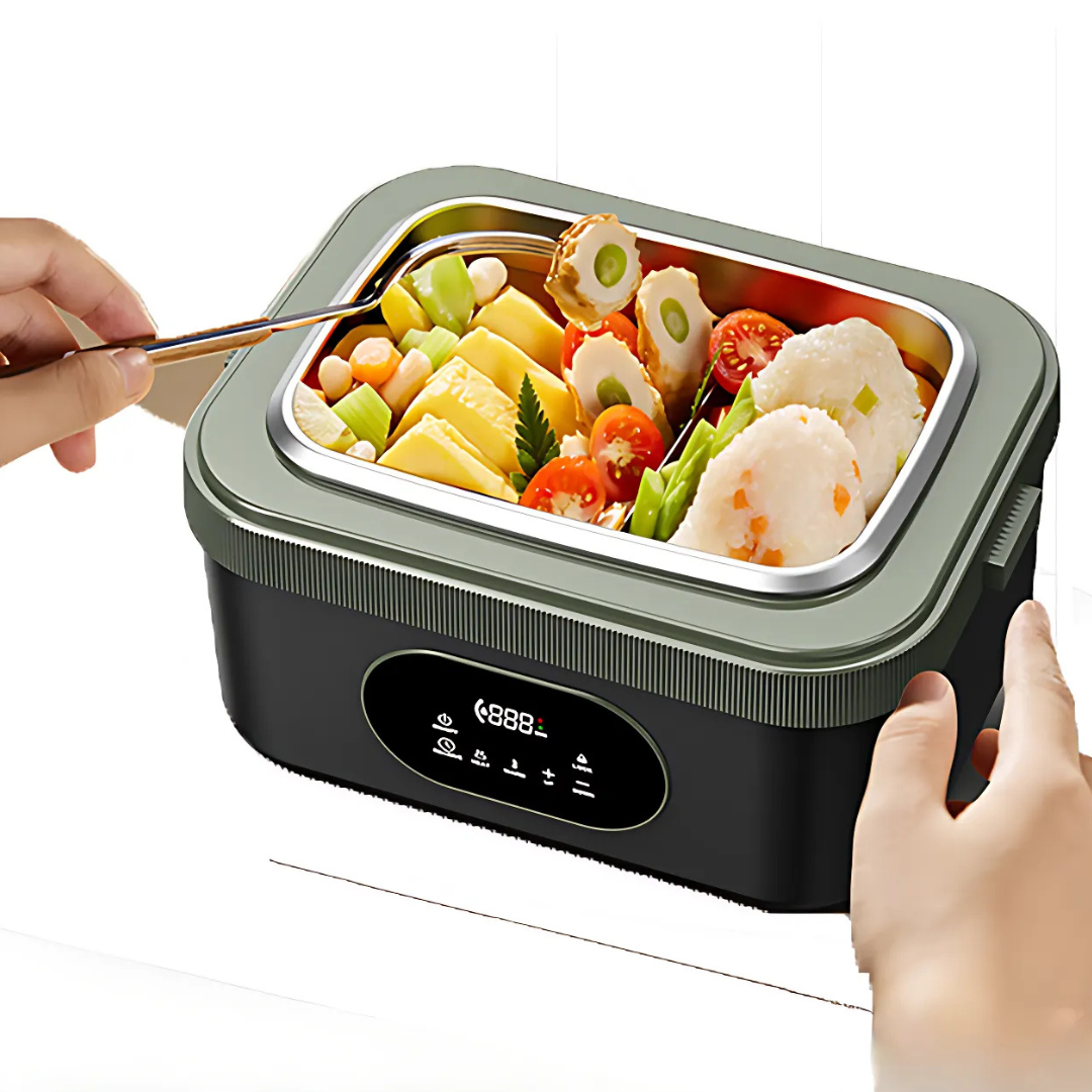 MealMate | Portable Self-Heating Stainless Steel Lunch Box 7