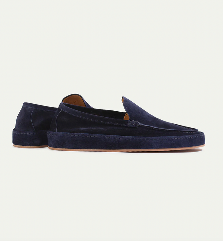 Men's Brown Loafers with Arch Support - Elegant Slip-On Shoes for Smart Casual Style 5
