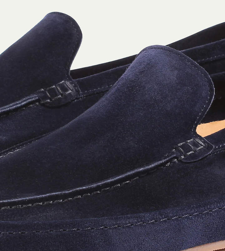 Men's Brown Loafers with Arch Support - Elegant Slip-On Shoes for Smart Casual Style 6