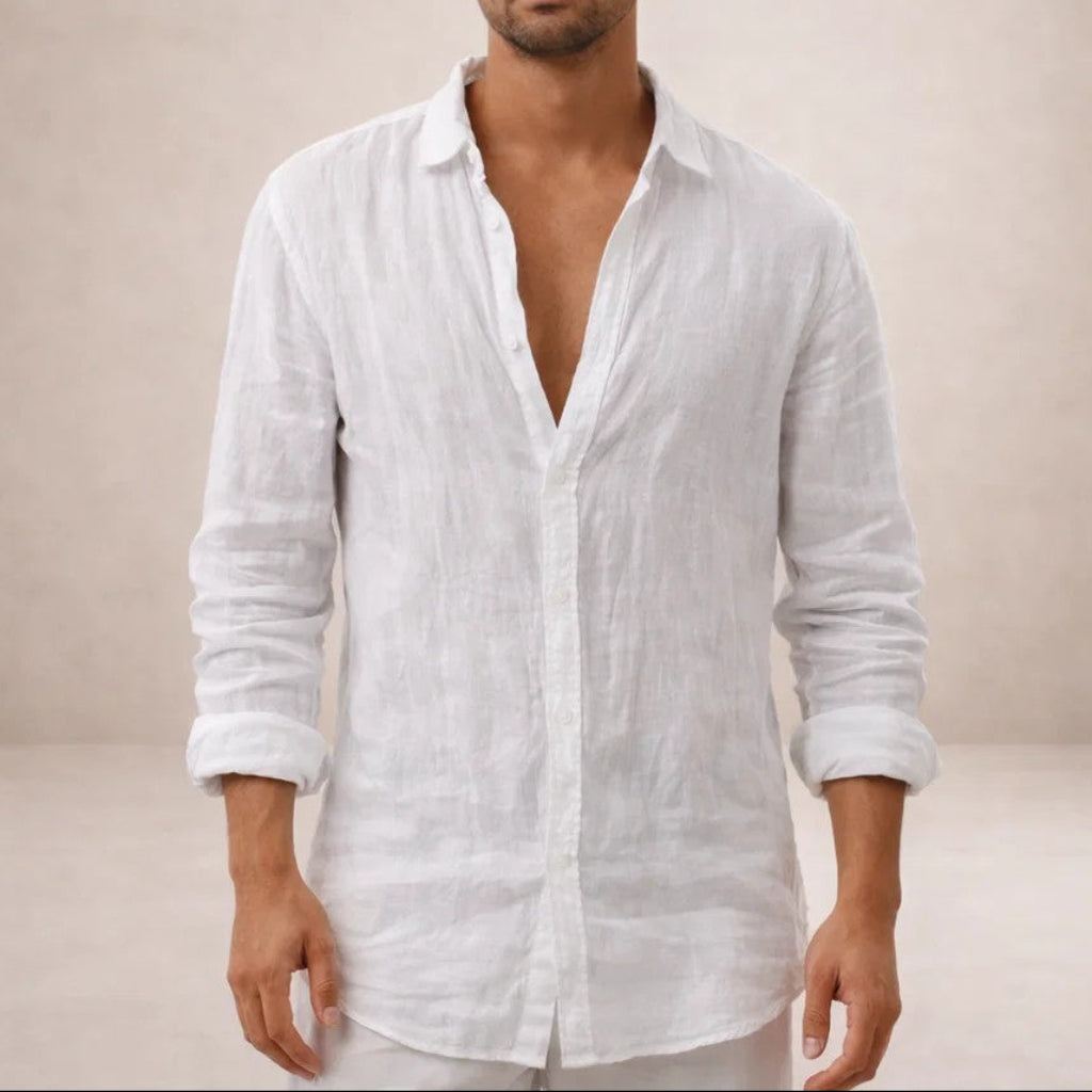 Men's Casual Button Down Shirt - Lightweight Summer Style 2