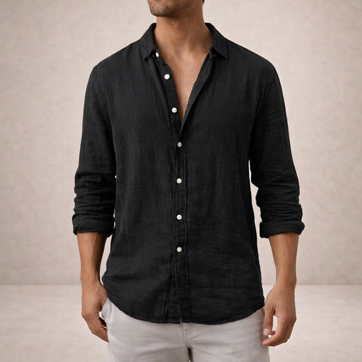 Men's Casual Button Down Shirt - Lightweight Summer Style 4