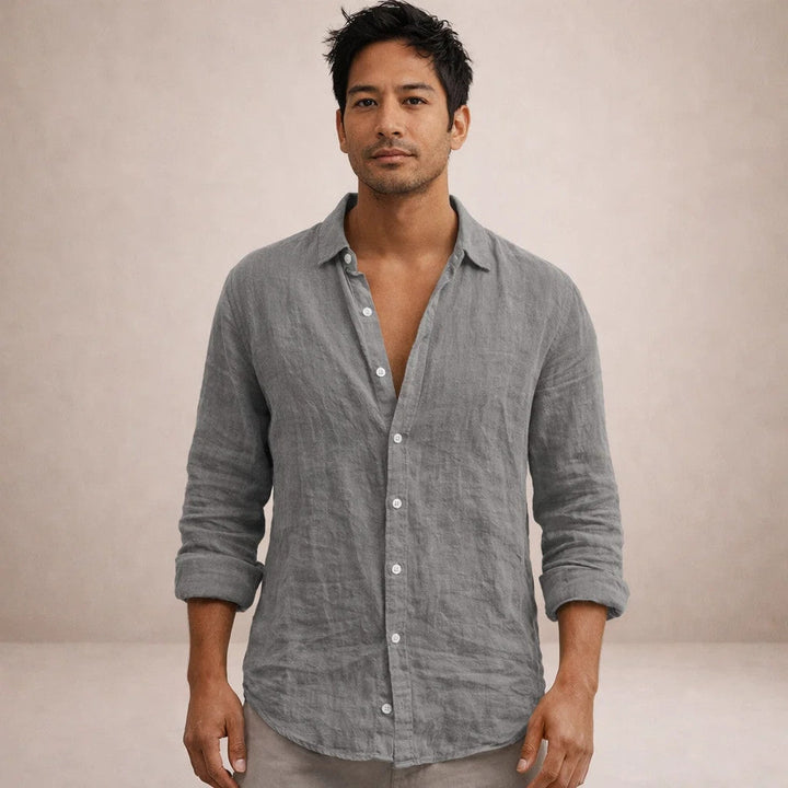 Men's Casual Button Down Shirt - Lightweight Summer Style 7