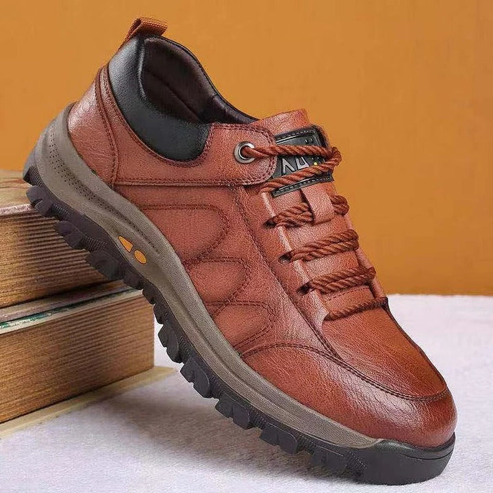 Men’s Casual Hand Stitching Arch Support & Non-slip Breathable Shoes 0