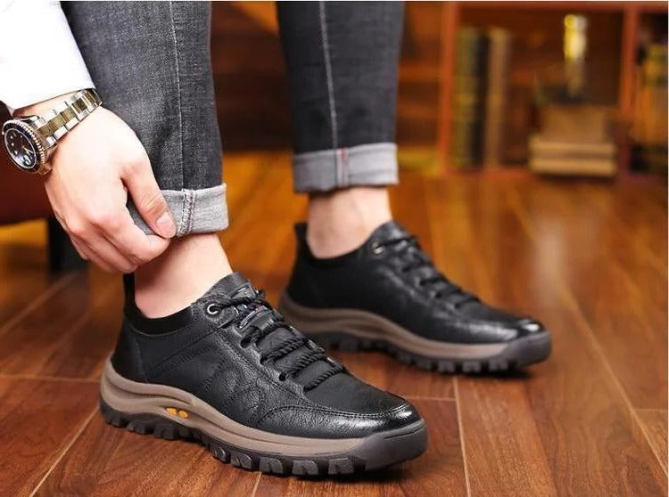 Men’s Casual Hand Stitching Arch Support & Non-slip Breathable Shoes 3