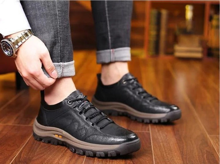 Men’s Casual Hand Stitching Arch Support & Non-slip Breathable Shoes 3