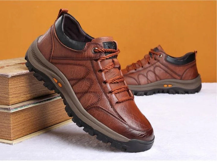 Men’s Casual Hand Stitching Arch Support & Non-slip Breathable Shoes 8