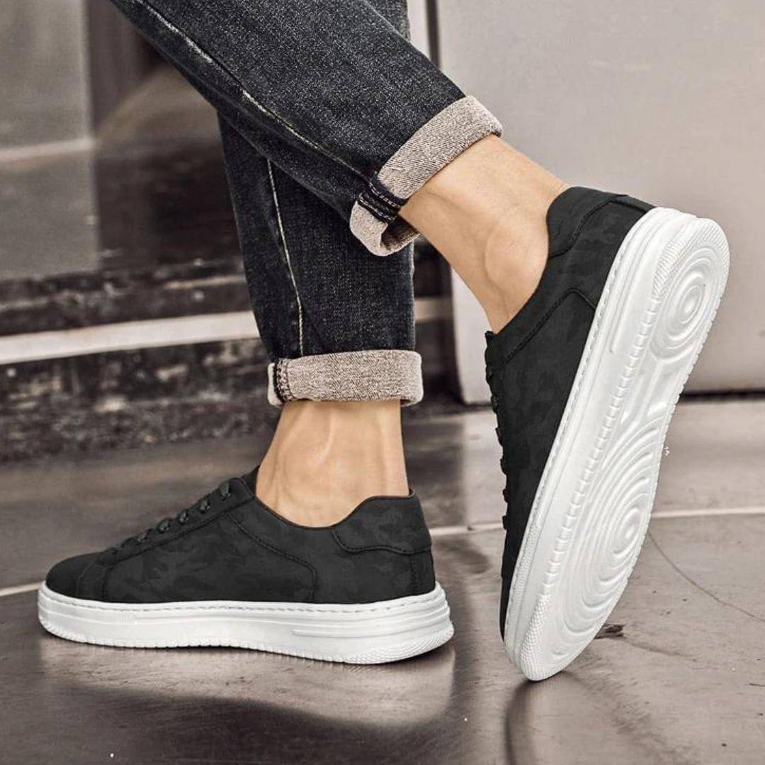 Men's Casual Sneakers Comfortable Camo Blend 2