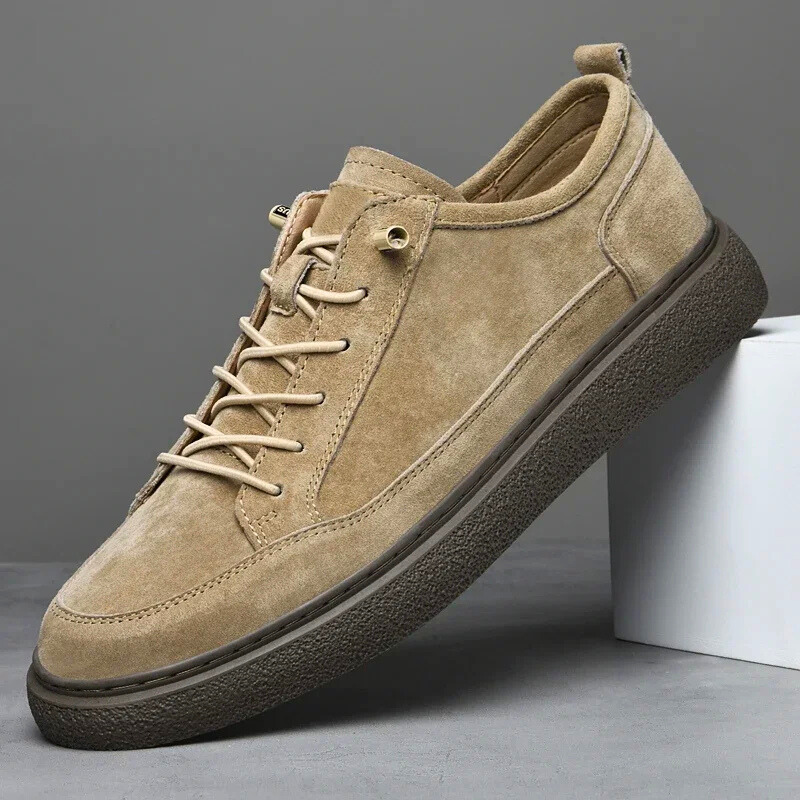 Men's Casual Trainers Adjustable Fit Blended Material 7
