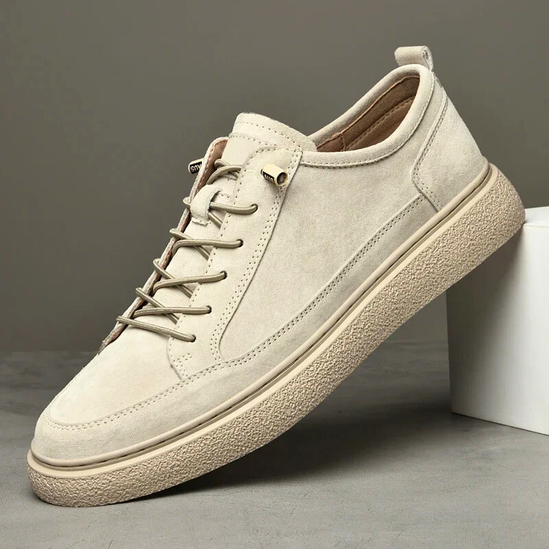 Men's Casual Trainers Adjustable Fit Blended Material 8