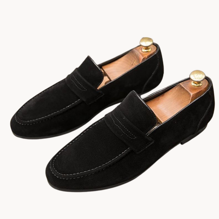 Men's Classic Penny Loafers Comfortable Matte Finish Lightweight 1