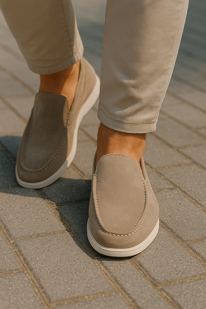 Men's Comfortable Slip-On Loafers Cushioned Support Durable Material 2