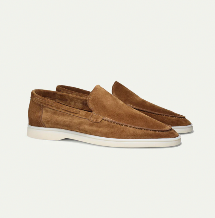 Men's Comfortable Slip-On Loafers Cushioned Support Premium Blend 3