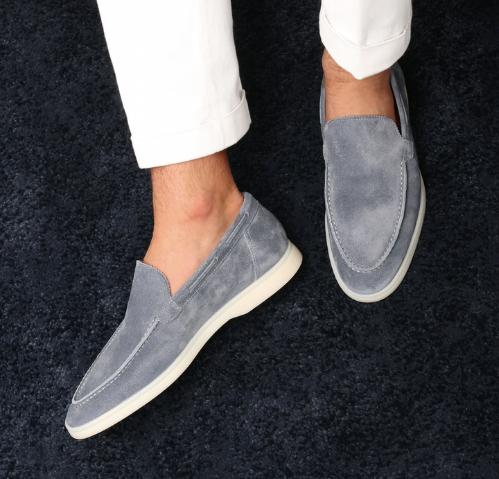 Men's Comfortable Slip-On Loafers Cushioned Support Premium Blend 5