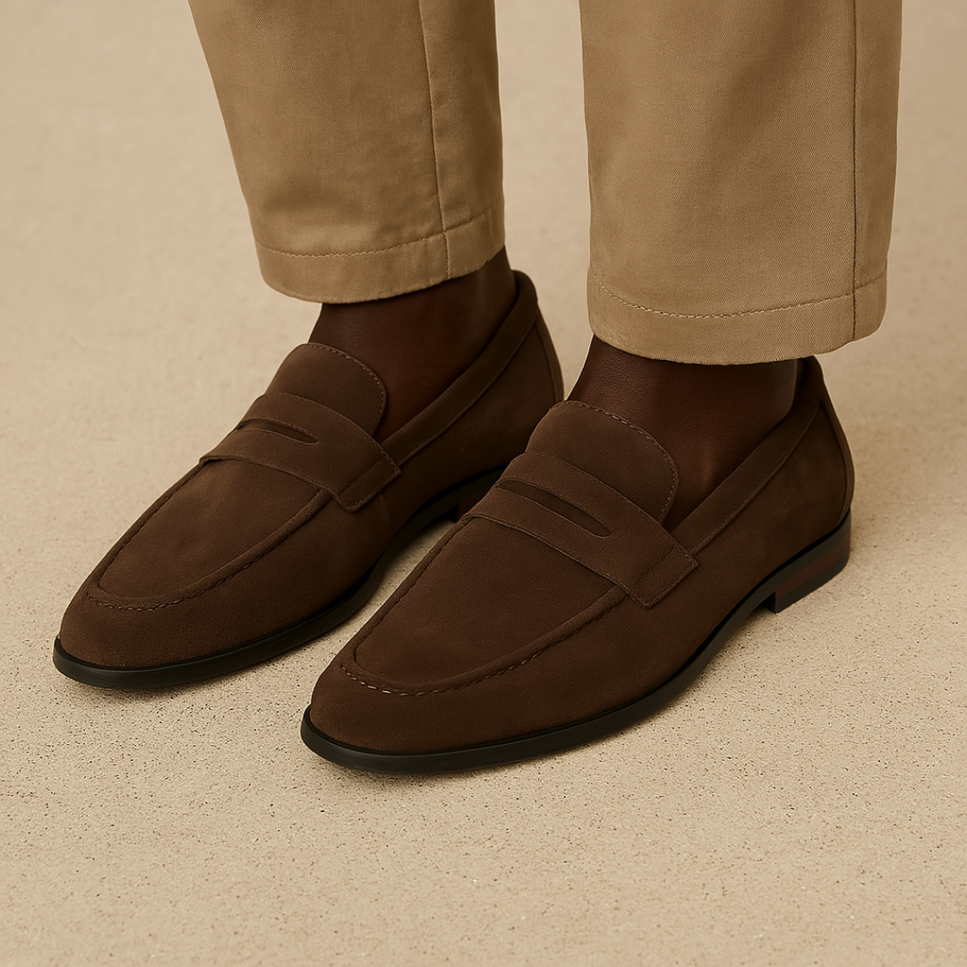 Men's Comfortable Slip-On Loafers Durable Blend 1