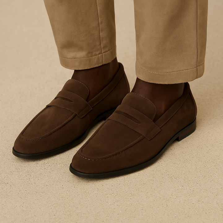 Men's Comfortable Slip-On Loafers Durable Blend 1